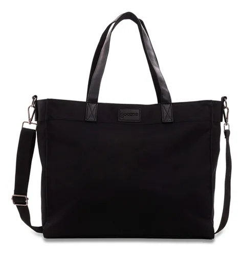 Bolsa Tote Daily Clear Gocase - Leve, Moderna E Minimalista Cor Preto