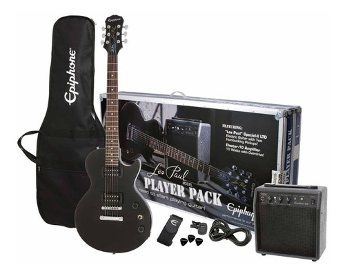 Guitarra Electrica Pack EpiPhone Lp Player Eb