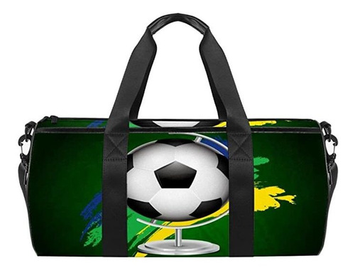 Duffel Bag For Women Men Brazil Soccer Sports Gym Tote Bag .