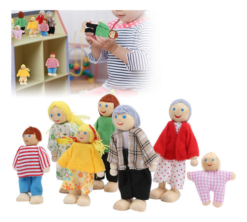 Juego De Juguetes Para Personas En Miniatura Con Forma De Mu