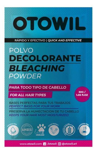 Polvo Decolorante X 30gr Otowil