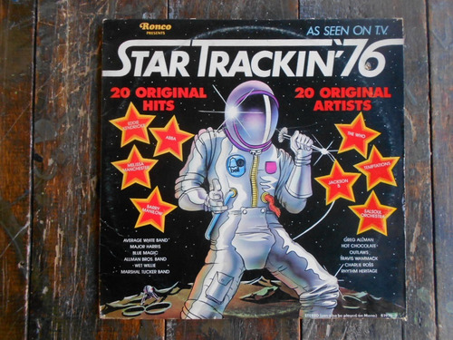 Star Trackin'76  20 Original Hits Lp Vinilo Usa Ex