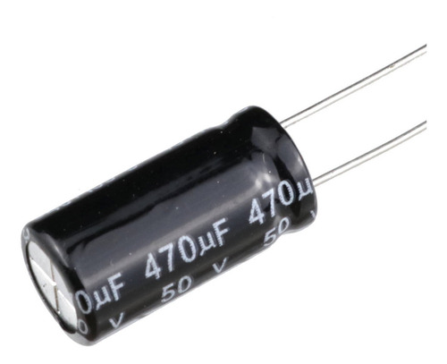 Kit 50 * Capacitor Eletrolítico 470uf 50v 105ºc 10x20mm