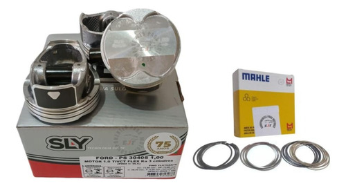Pistão C/ Anel 1mm Ford Ka 1.0 12v 3 Cil Tivct