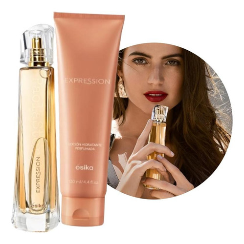 Expressión Perfume Mujer, Loción Perf. Hidratante Kit Esika