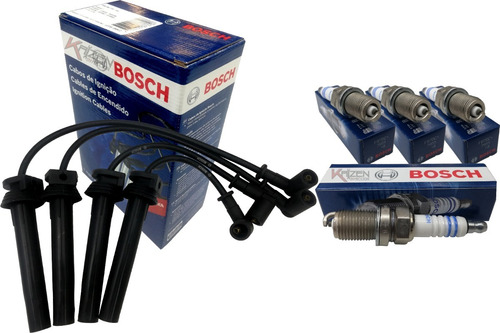 Cables + Bujias Bosch Fiat Strada 1.6 16v Motor E-torq 10/