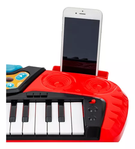 Piano teclado infantil com microfone - Bhstore - Piano / Teclado