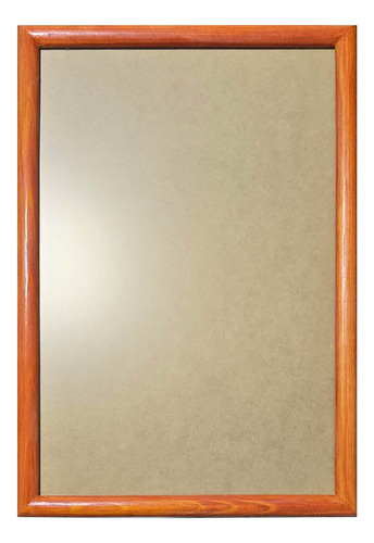 1 Marco De Madera Con Vidrio Anti 50x70cm, Todo Incluido Cedro