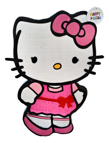 Piñata Premium 90 Cm Personalizada Fiesta Cumpleaños Niños Hello Kitty