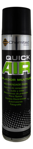 Soplador Multiuso Aire Comprimido Aerosol Chemitec 400ml