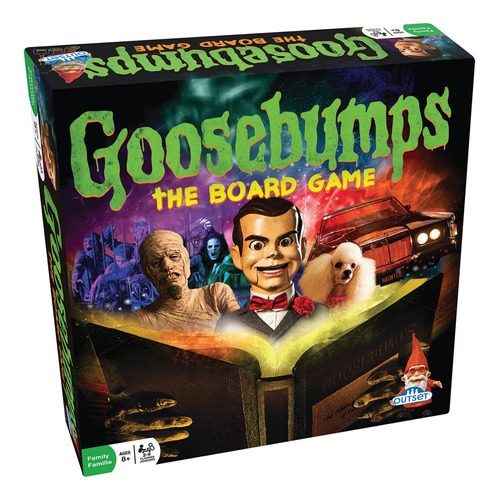 Goosebumps The Board Game - Juego De Mesa Familiar - Basado 