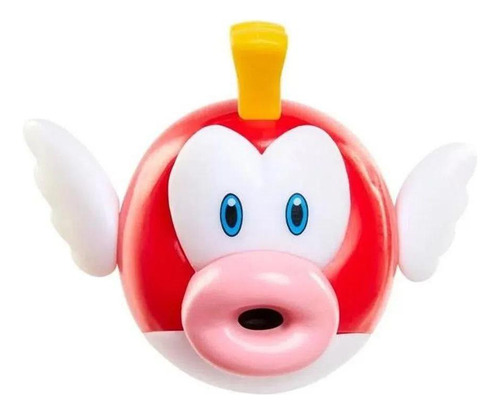 Brinquedo Colecionável Super Mario 6,3 Cm Cheep-cheep 3001