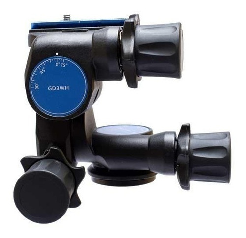 Imagen 4 de 7 de Cabezal Micrométrico Benro 3 Vías Gd3wh Carga Hasta 6kg