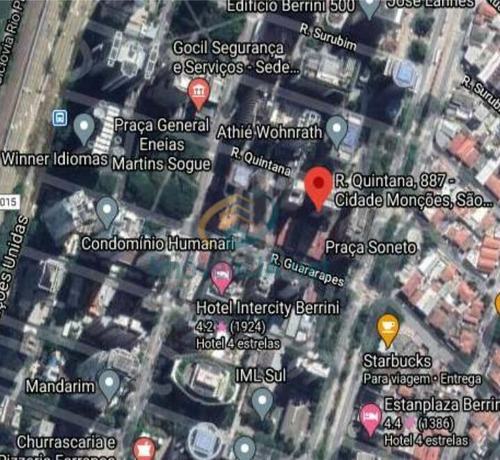 Imagem 12 de 12 de Sala Para Alugar No Bairro Cidade Monções - São Paulo/sp, Zona Sul - 1120
