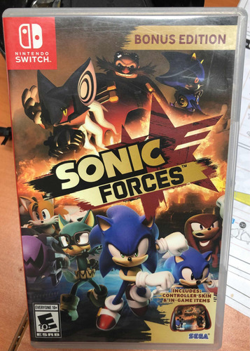 Sonic Forces Nintendo Switch Videojuego Físico