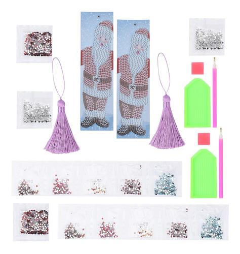 Kit De Pintura De Diamantes 5d Crystal Bookmark Drilling, Ju