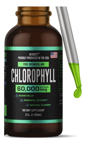 Clorofila 1000 Mcg Herbify - Ml A $251 - mL a $2595