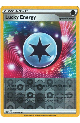 Cartas Pokemon Lucky Energy Reverse Holo