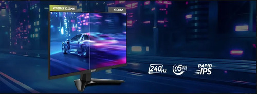 Monitor Gamer MAG 274F Msi 200hz 1920x1080p 0.5ms Ips Color Negro