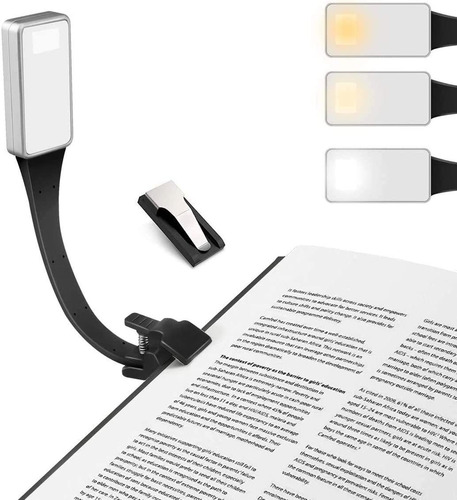 Mini Lampara Para Leer Luz Nocturna Recargable  360 Flexible