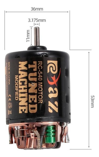 As 540 Motor Cepillado 35t Esc For 1:10 Hsp Axial Crawler