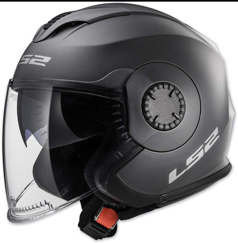 Casco Ls2 570 Verso Doble Visor, Negro Tamaño Del Casco Xxl