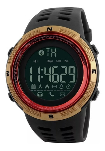 Relógio Skmei 1250 Pedômetro Bluetooth Prova D´água 