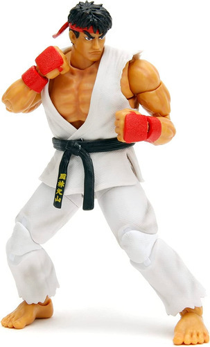 Figura Ryu Street Fighter Muñeco Juguete Jada Juego 
