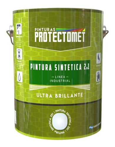 Esmalte Sintetico 2 En 1 X4 Litros Con Antioxidante