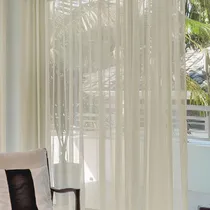 Comprar Jgo. Cortinas Voile Premium 2 Paños 295x205 Frunce Superior