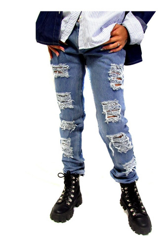 Imagen 4 de 5 de Mom Jeans Para Damas Marca Isle