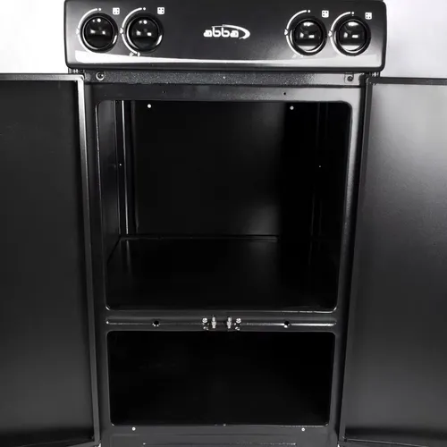 Estufa De Piso Abba 4 Puestos Gas Natural Ab 100-5n N