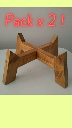 Soporte Para Maceta De Madera Tipo Nórdico