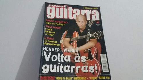 Cover Guitarra  44 - Herbert Vianna, Motorhead ,steve Howe