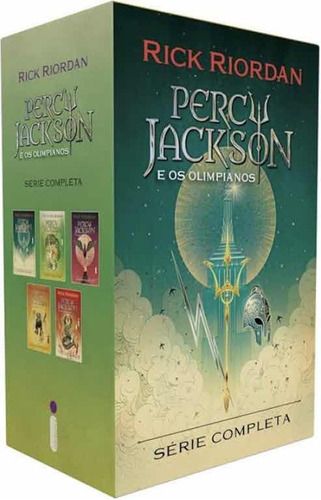 Box Percy Jackson E Os Olimpianos