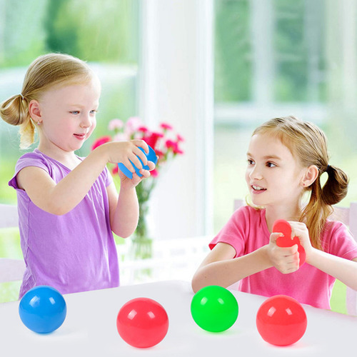Pelotas De Pared Adhesivas Para Techo, 3 Unidades
