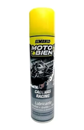 Lubricante polyflón Simoniz Moto Bien cadenas urbanas blanco x220ml -  Tiendas Metro