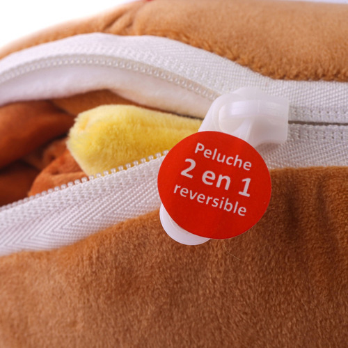 Peluche Almohadon Convertible 2 En 1 De La Granja De Zenon Color Bartolito