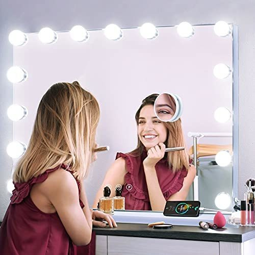 Espejo De Tocador Con Luces Kottova - Espejo De Maquillaje I