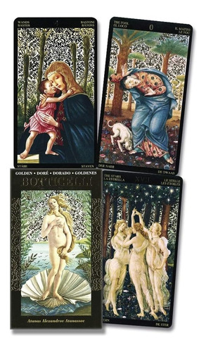 Libro: Golden Botticelli Tarot (english, Spanish, French, Ge