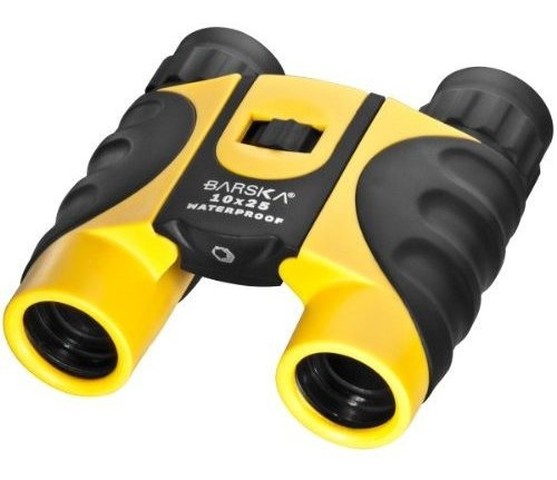 Binocular Impermeable Compacto Barska 10x25 (amarillo)