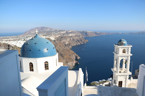 Imagen 1 de 1 de Imerovigli-church-santorini-greece Fotografia