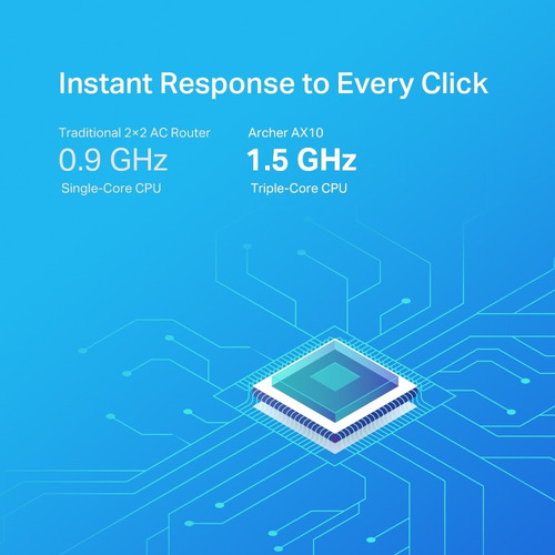 Router Wi-fi6 Tp-link Ax1500mbps U-mimo2x2 Ofdma Archer-ax10