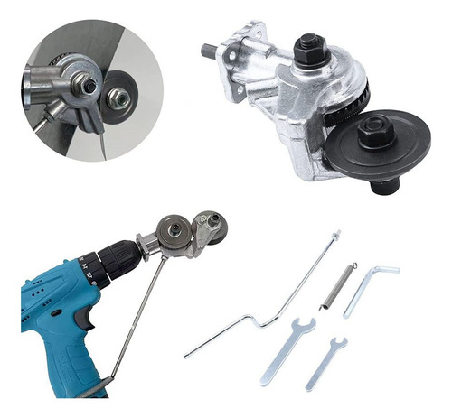Cortadora De Lamina Adaptador Para Cortar Con Taladro Electr