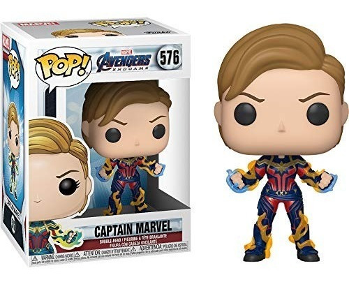 Funko Pop! Endgame Captain Marvel With New Hair Figure