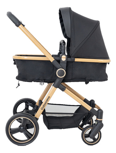 Carrinho Ivy Gold Travel System Galzerano Com Bebê Conforto