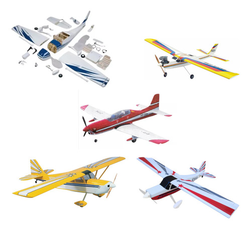 Mega Pacote: 2.370 Plantas De Aeromodelos E Simuladores