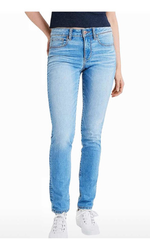 Jeans Skinny Mujer American Eagle Azul Ne(x)t Level