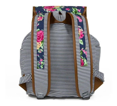 Imagen 3 de 4 de Backpack De Dama Gorétt Azul Edme