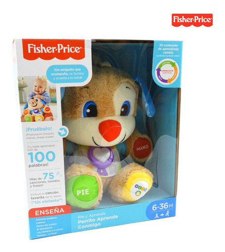 Perrito Didactico Abc Colores Musical Fisher Price Español